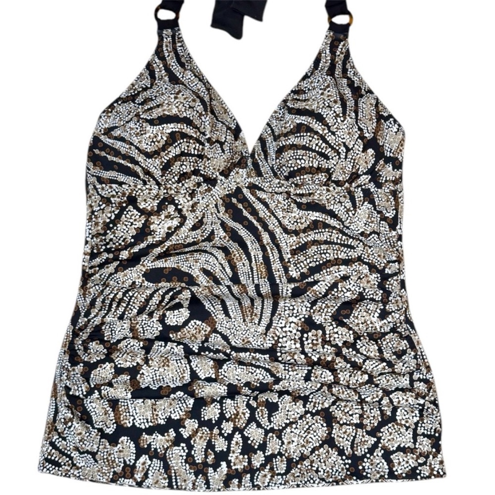 Tommy Bahama Playa Brava Reversible Ring Tankini Top - Picture 9 of 16
